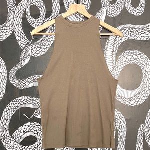 Olive Green H&M muscle top